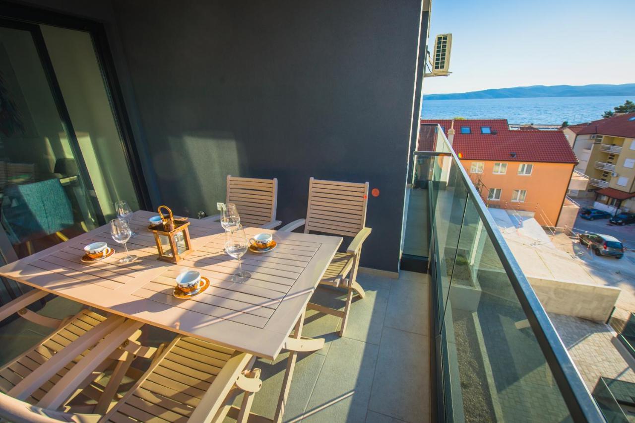 Deluxe 2 Bedroom Apartment With Sea View Baska Voda Exterior photo